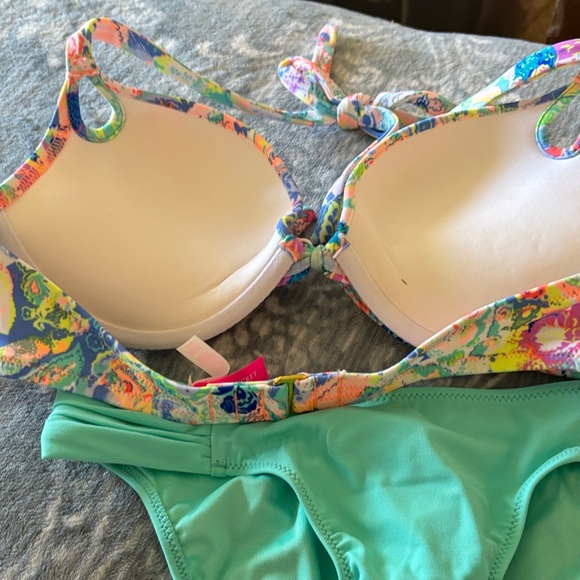 Victoria's Secret Multicolor Floral Bikini - Picture 5 of 9